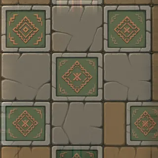 dust-covered flat paving