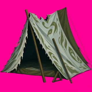 damaged tent