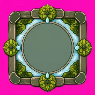 empty minimap frame, keyboard-focused state
