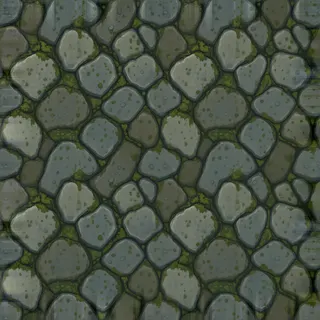 clean rough stone floor