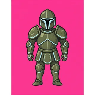 armor, plain design
