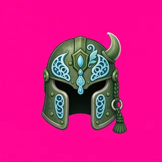 helmet, rare accent design
