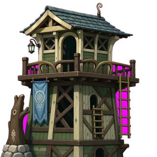 weathered watchtower