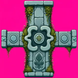 wall cross junction, intact