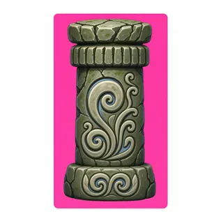 clean broken pillar