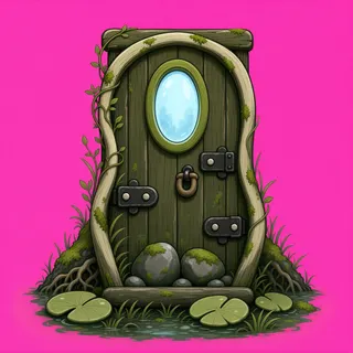 door, plain design