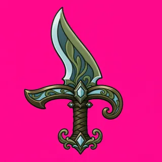 sword, ornate design