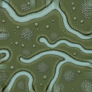 damp bank sediment