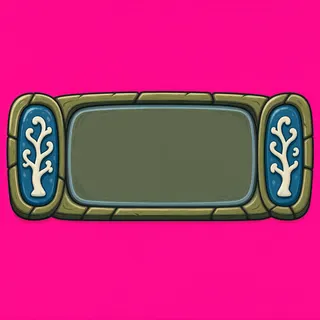 empty inventory panel, pressed state