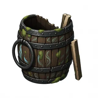 damaged barrel