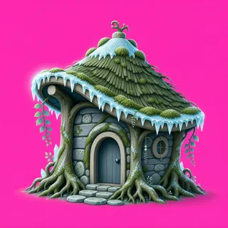 frosted small dwelling