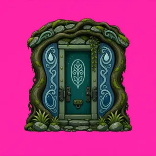 door, rare accent design