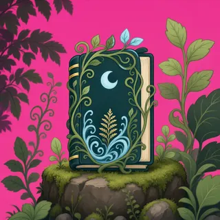 book, rare accent design