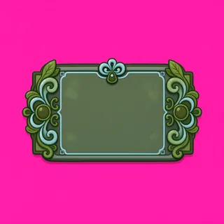 empty menu panel, pressed state