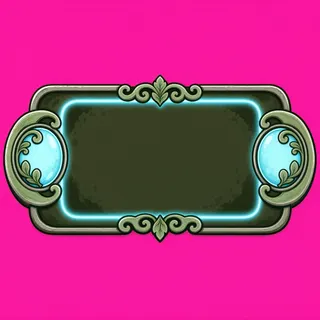 empty status bar frame, selected state