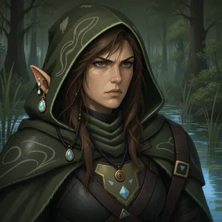 original adult ranger, determined expression
