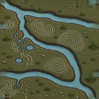 damaged marsh mud