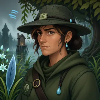 original adult scout, calm expression