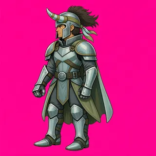 original adult guard, facing west