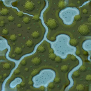 damaged low marsh moss