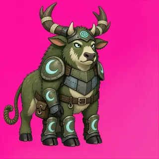 original adult beast enemy, facing east