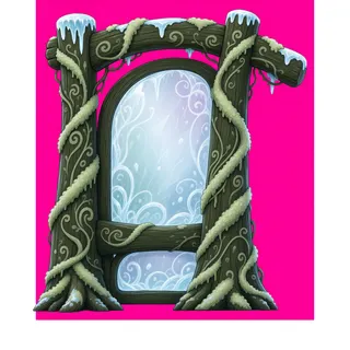 frosted gate