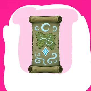 quest scroll, plain design