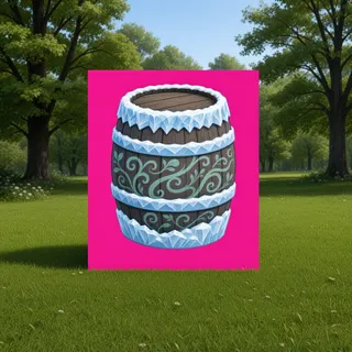 frosted barrel