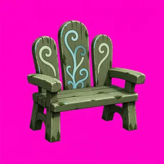 weathered bench