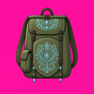 backpack, rare accent design