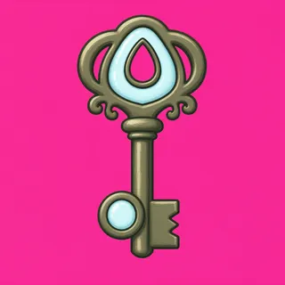 key, plain design