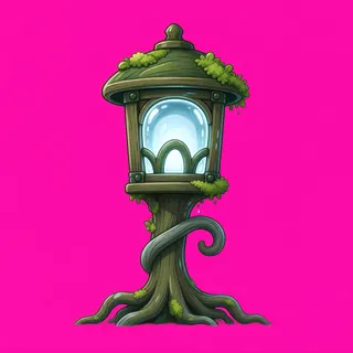 clean lantern post