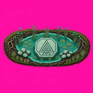 small weeds, elongated arrangement