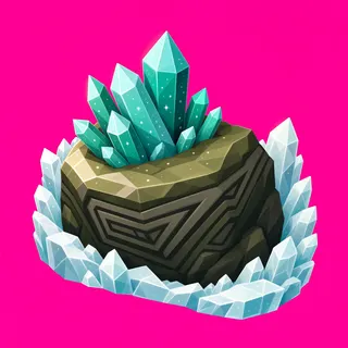 frosted resource deposit
