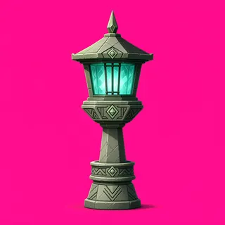 clean lantern post