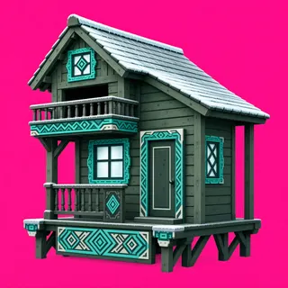 frosted small dwelling