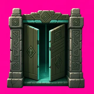 weathered gate