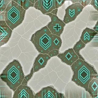 frosted earthen floor