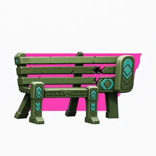 damaged bench