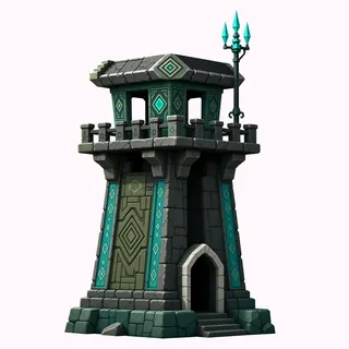 weathered watchtower
