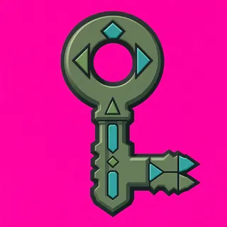 key, rare accent design