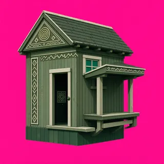 weathered small dwelling