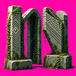 overgrown gate