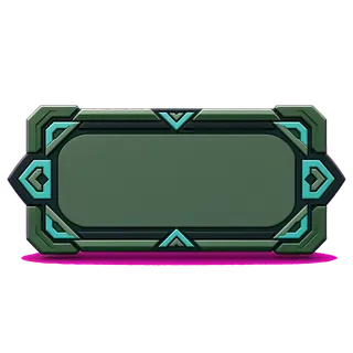 empty menu panel, pressed state