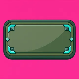 unlabelled button, normal state