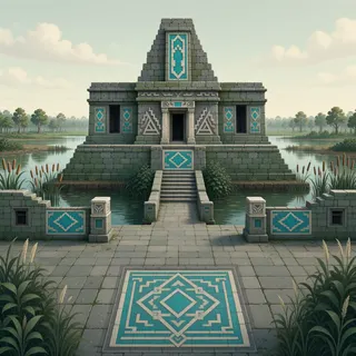 ancient landmark at daylight