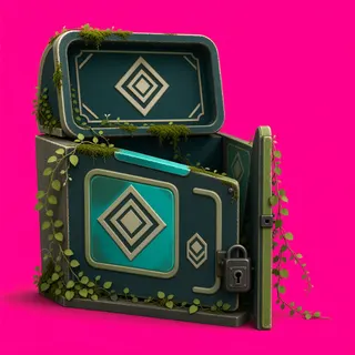 overgrown storage chest