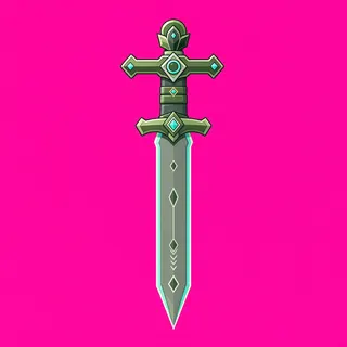 sword, ornate design