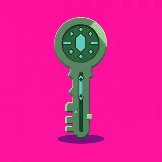 key, plain design