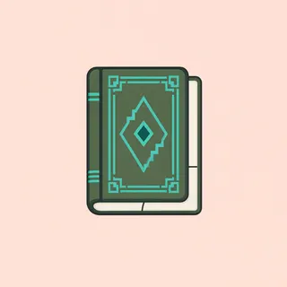 book, plain design
